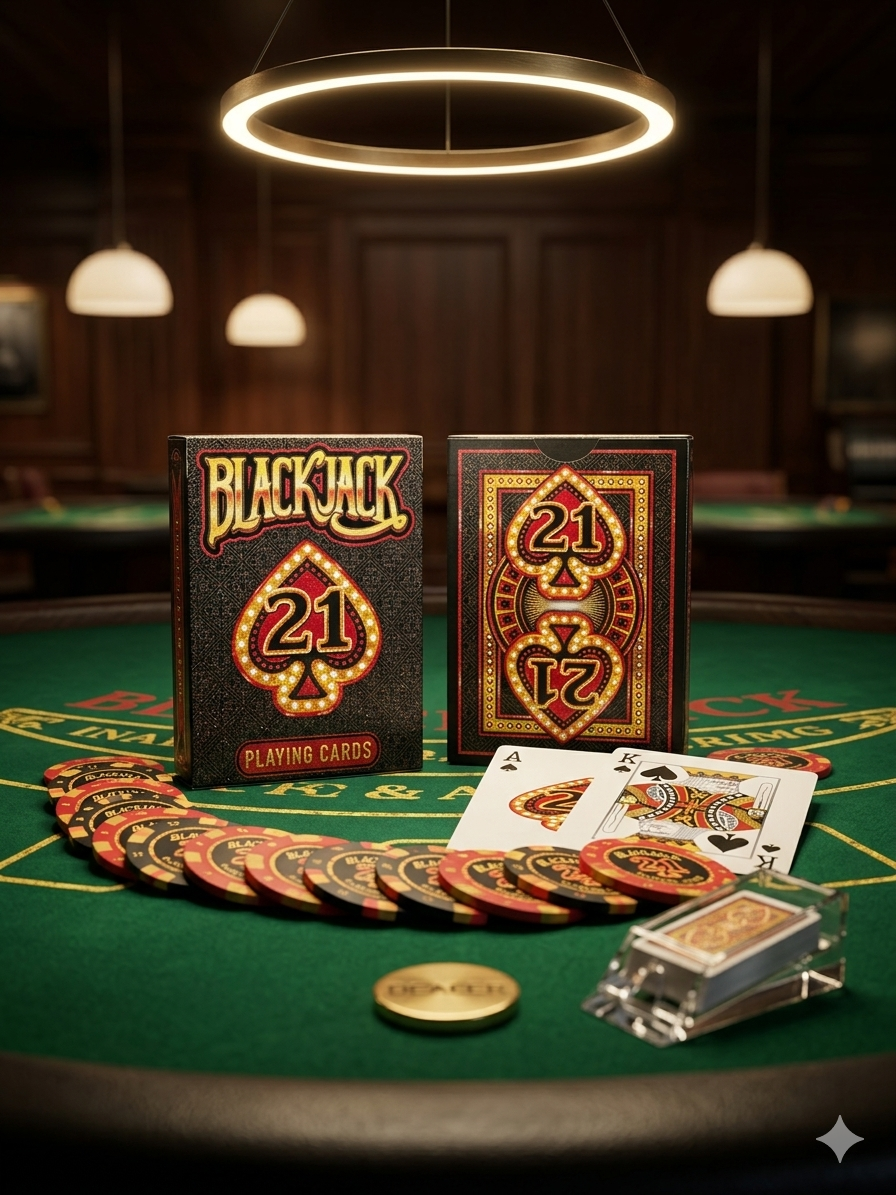 Black Jack Playing Cards