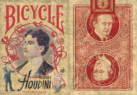 Bicycle Harry Houdini Playing Cards by Collectible Playing Cards