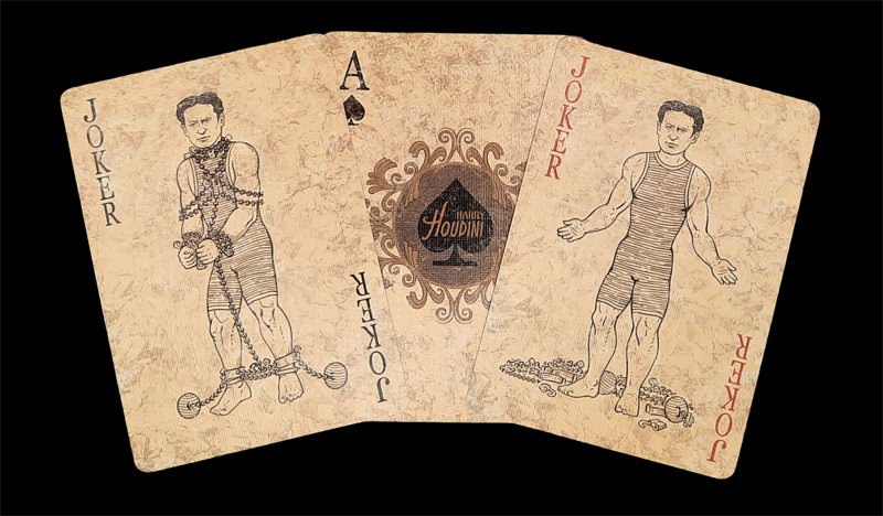 Bicycle Harry Houdini Playing Cards by Collectible Playing Cards