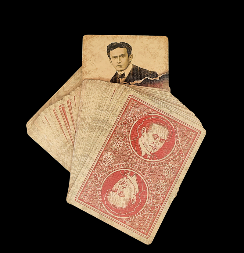 Bicicleta Harry Houdini Naipes de Collectible Playing Cards