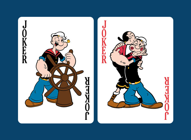 Bicicleta Edición Limitada Popeye El Marinero Naipes