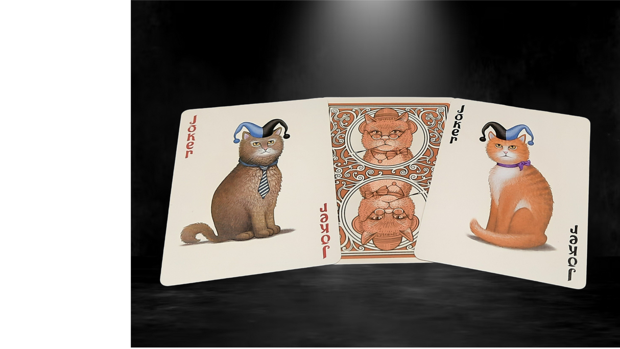 Naipes Bicycle Poker Cats V2