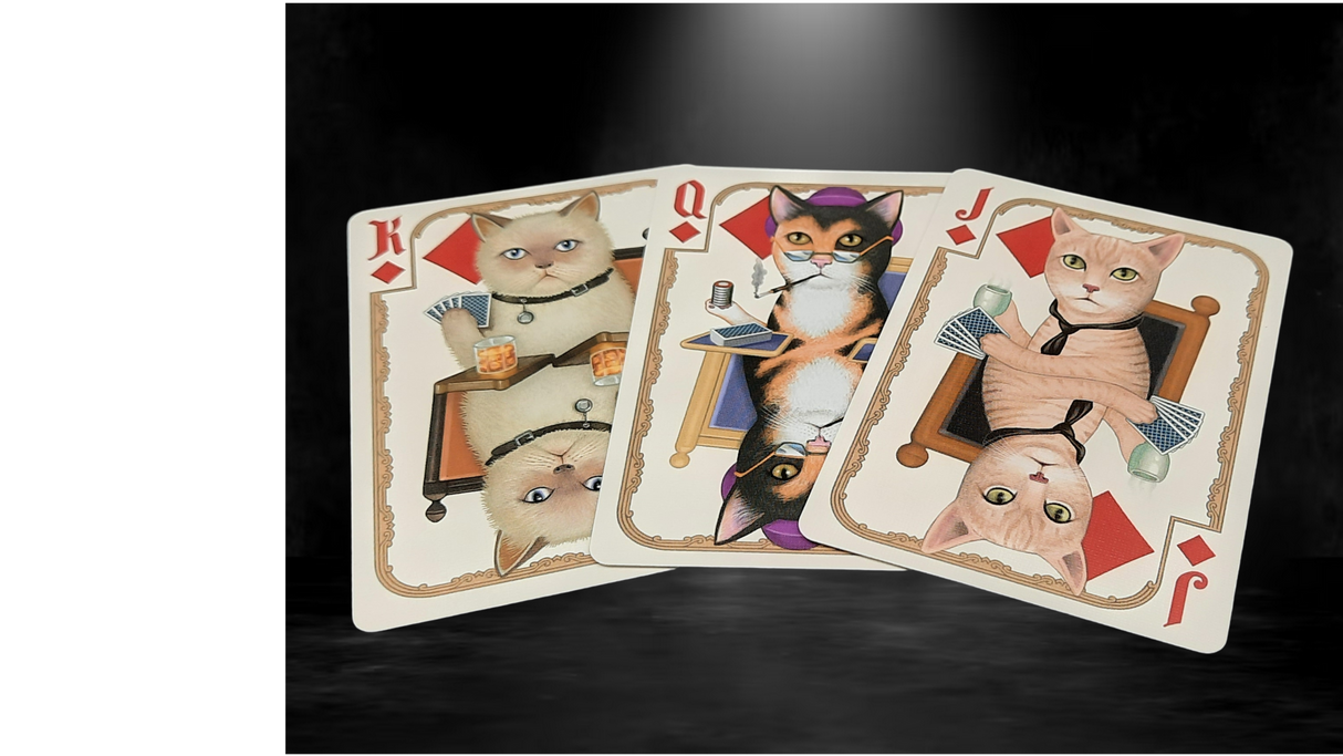 Naipes Bicycle Poker Cats V2