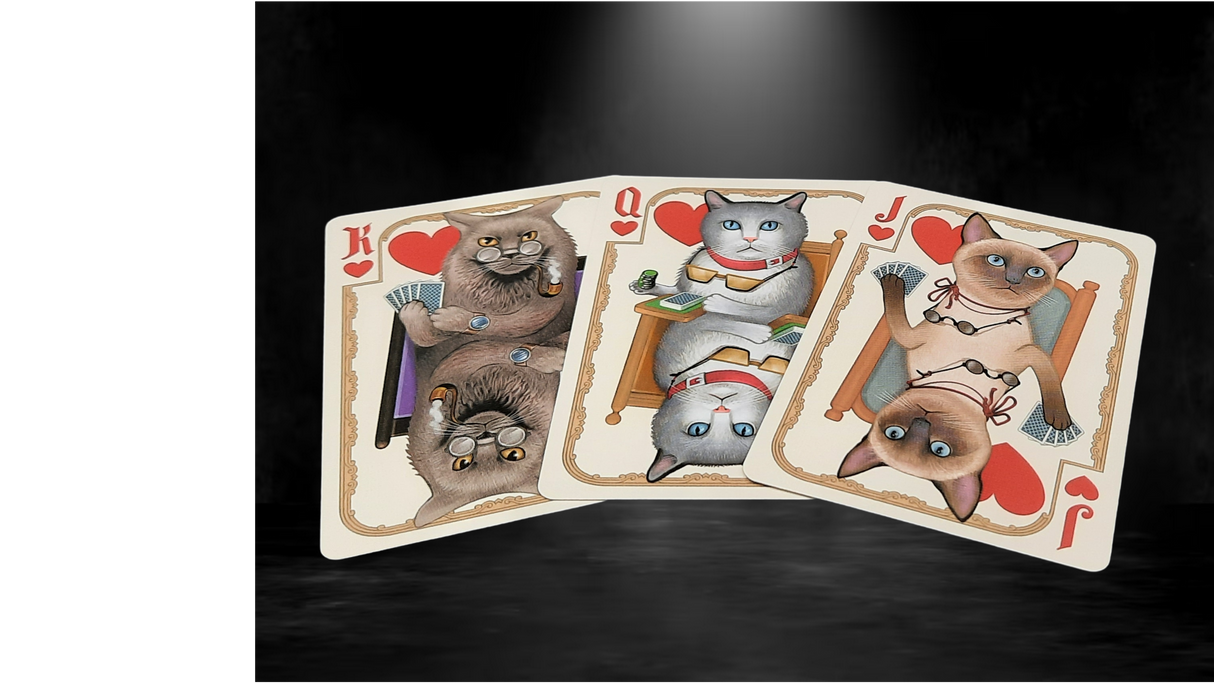 Naipes Bicycle Poker Cats V2