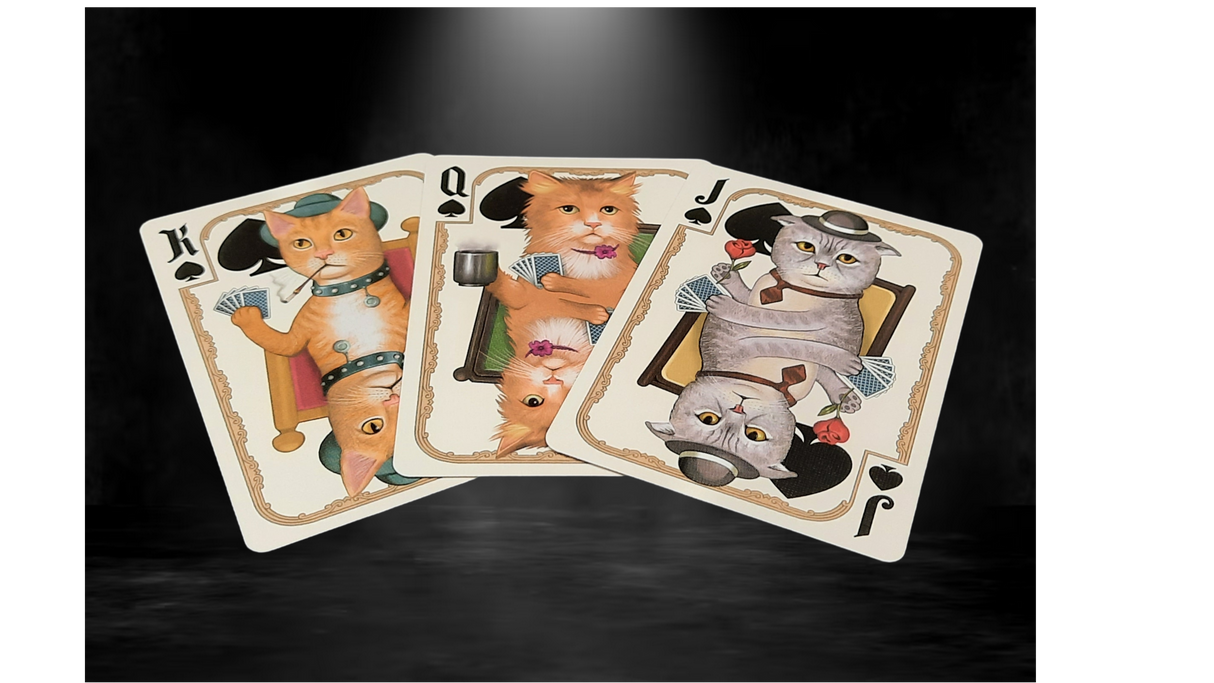 Naipes Bicycle Poker Cats V2
