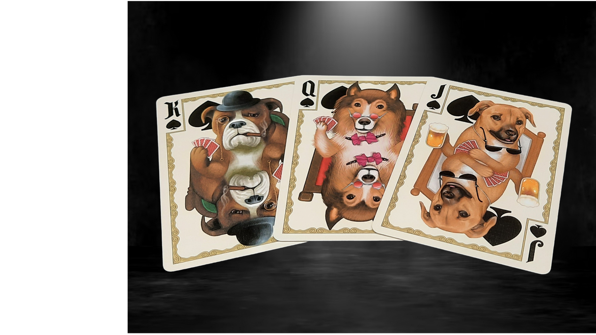 Naipes Bicycle Poker Dogs V2