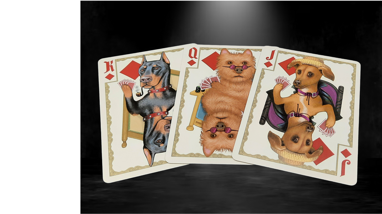 Naipes Bicycle Poker Dogs V2