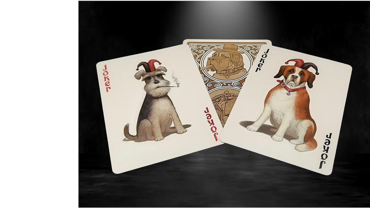 Naipes Bicycle Poker Dogs V2