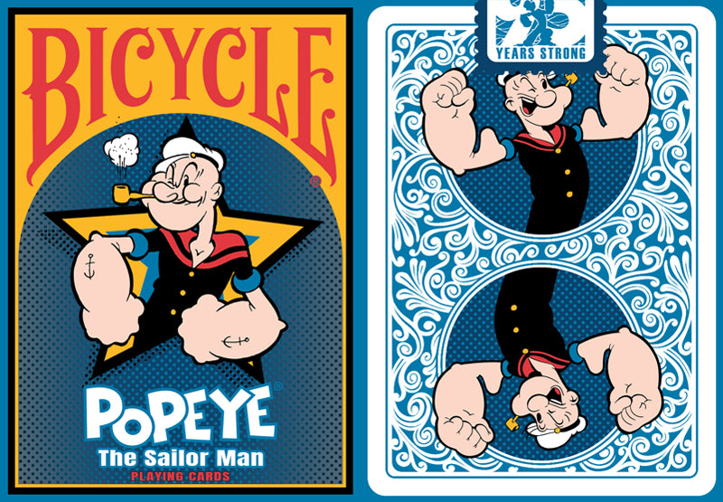 Bicicleta Edición Limitada Popeye El Marinero Naipes