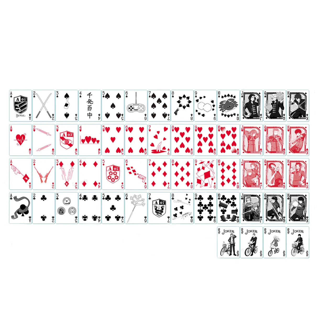 Bicycle World Trigger V2 Playing Cards (Import)