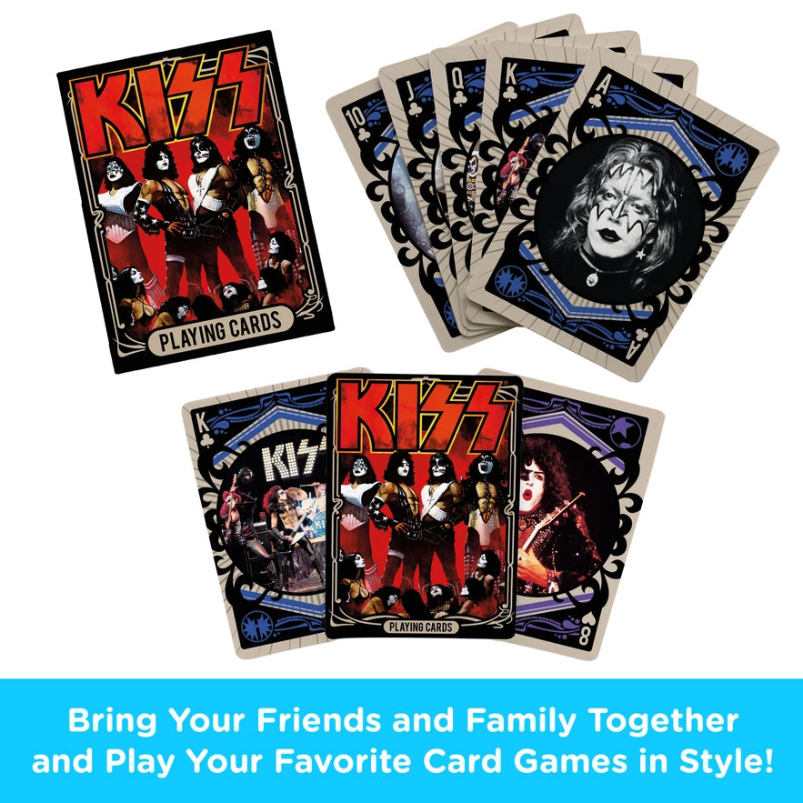 Kiss Playing Cards