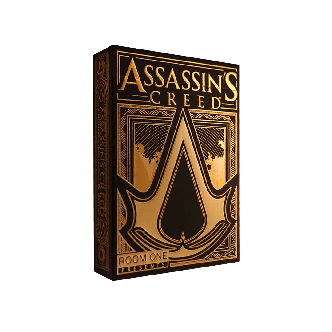 Assassin's Creed Legacy Version 2 Onyx (Hidden Blade) Playing Cards