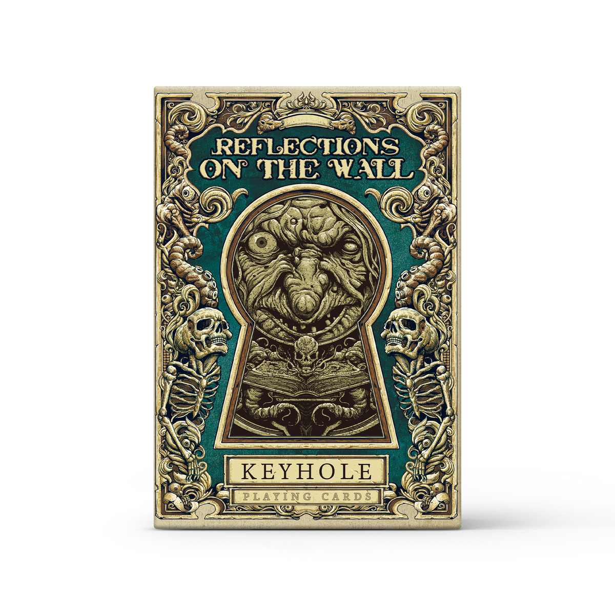 Reflections on the Wall Cthulhu Mythos Playing Cards