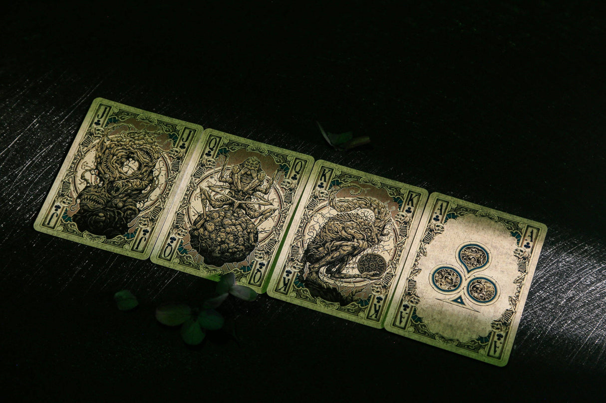 Reflections on the Wall Cthulhu Mythos Playing Cards