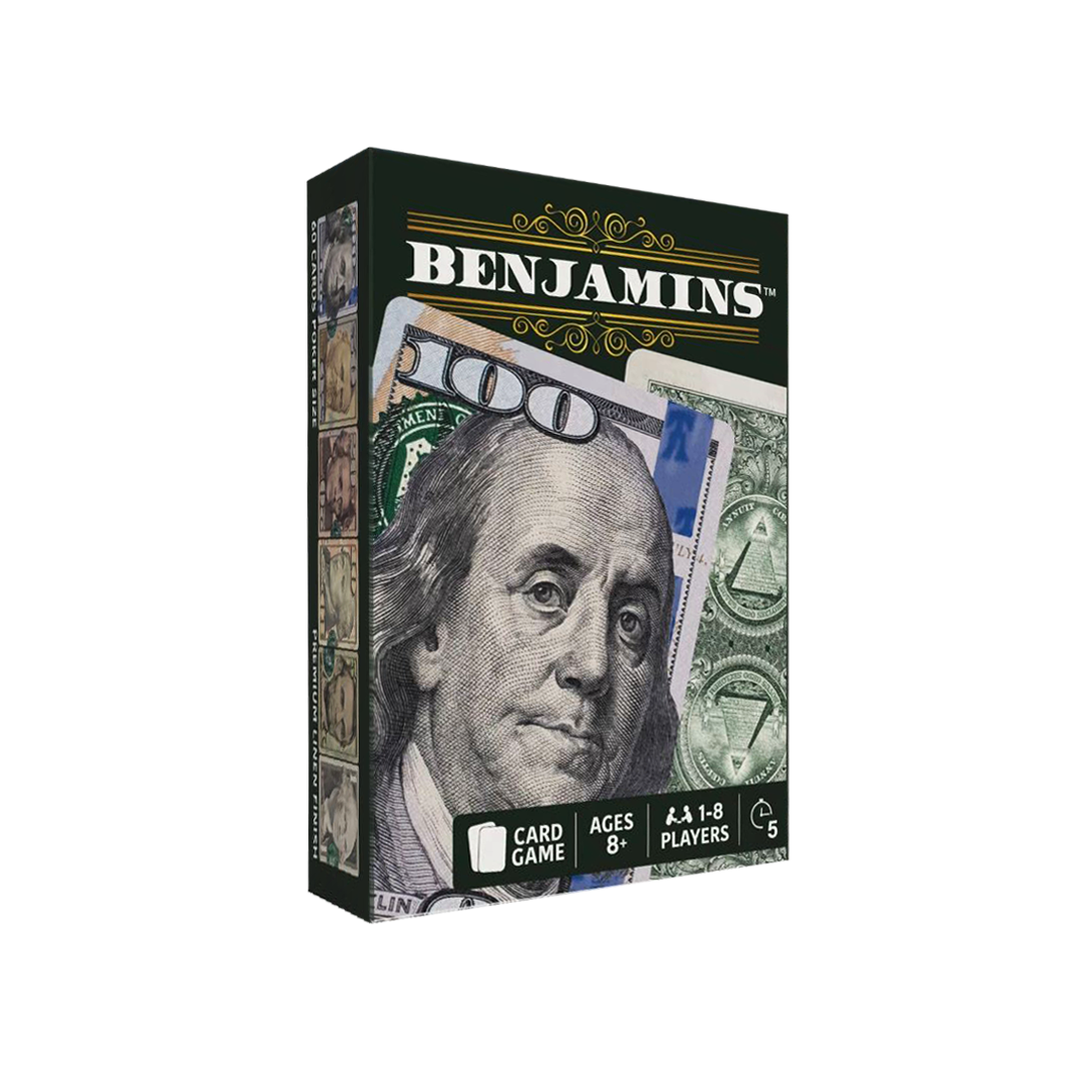 Benjamins Cash Cards Playing Cards