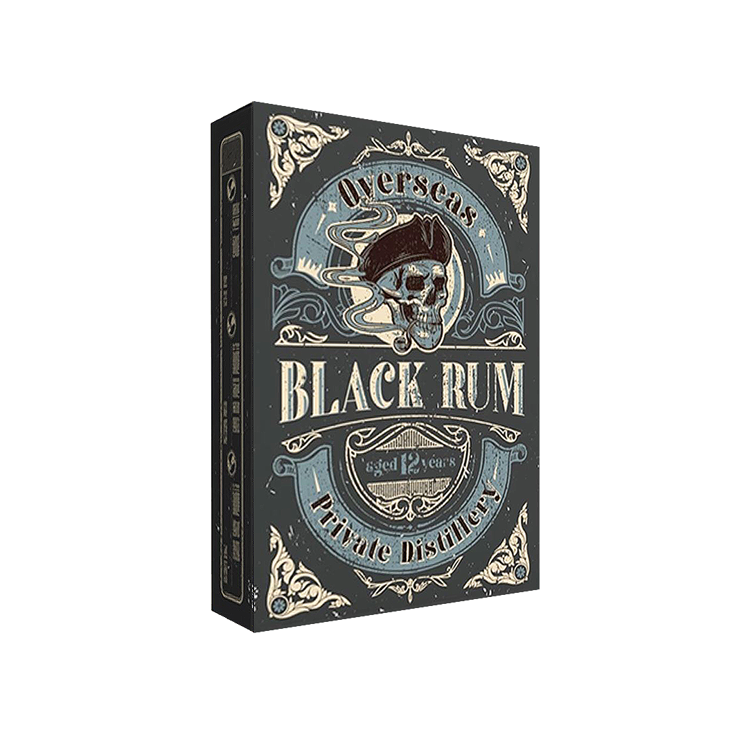 Black Rum Playing Cards