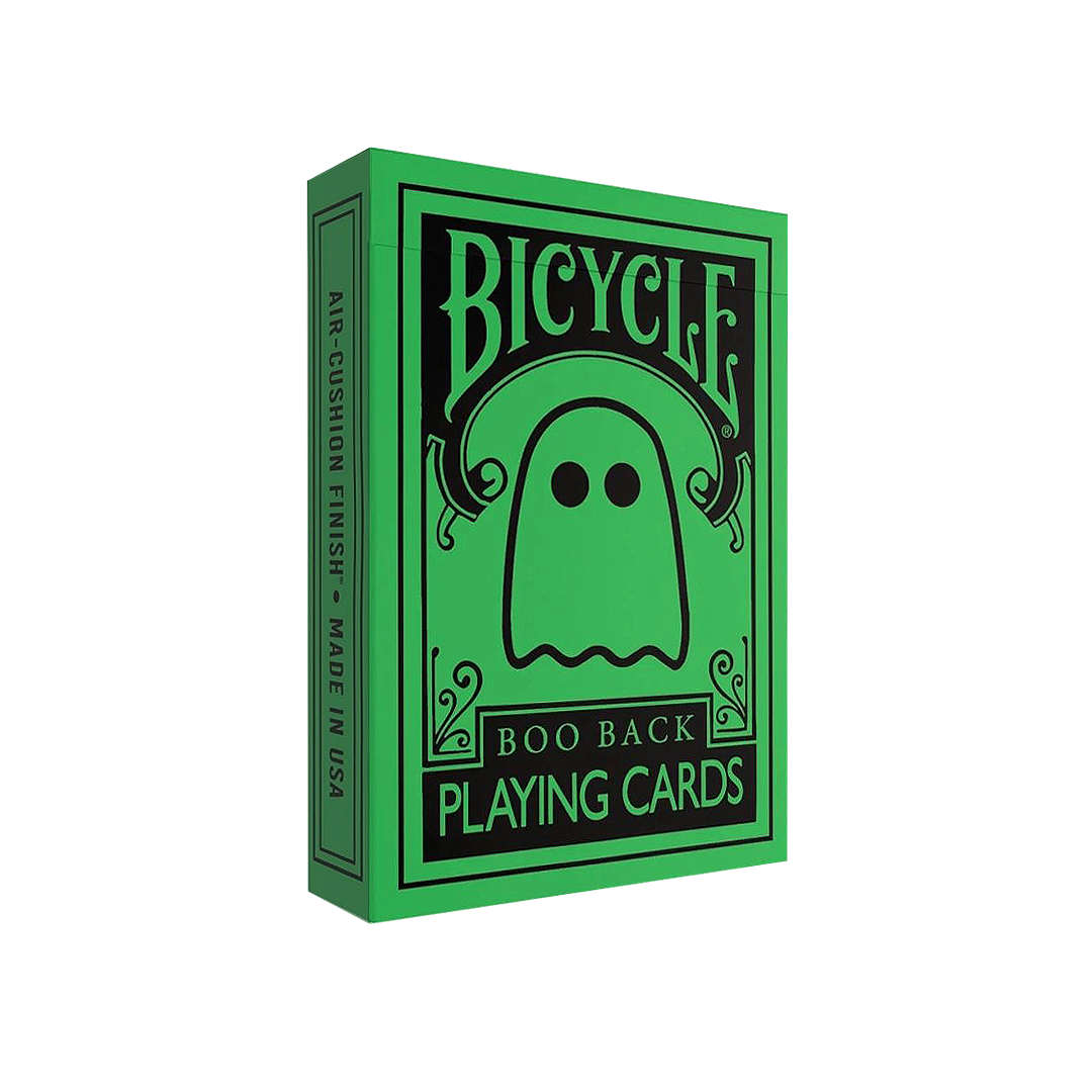 Bicycle Boo Back Playing Cards (Green)