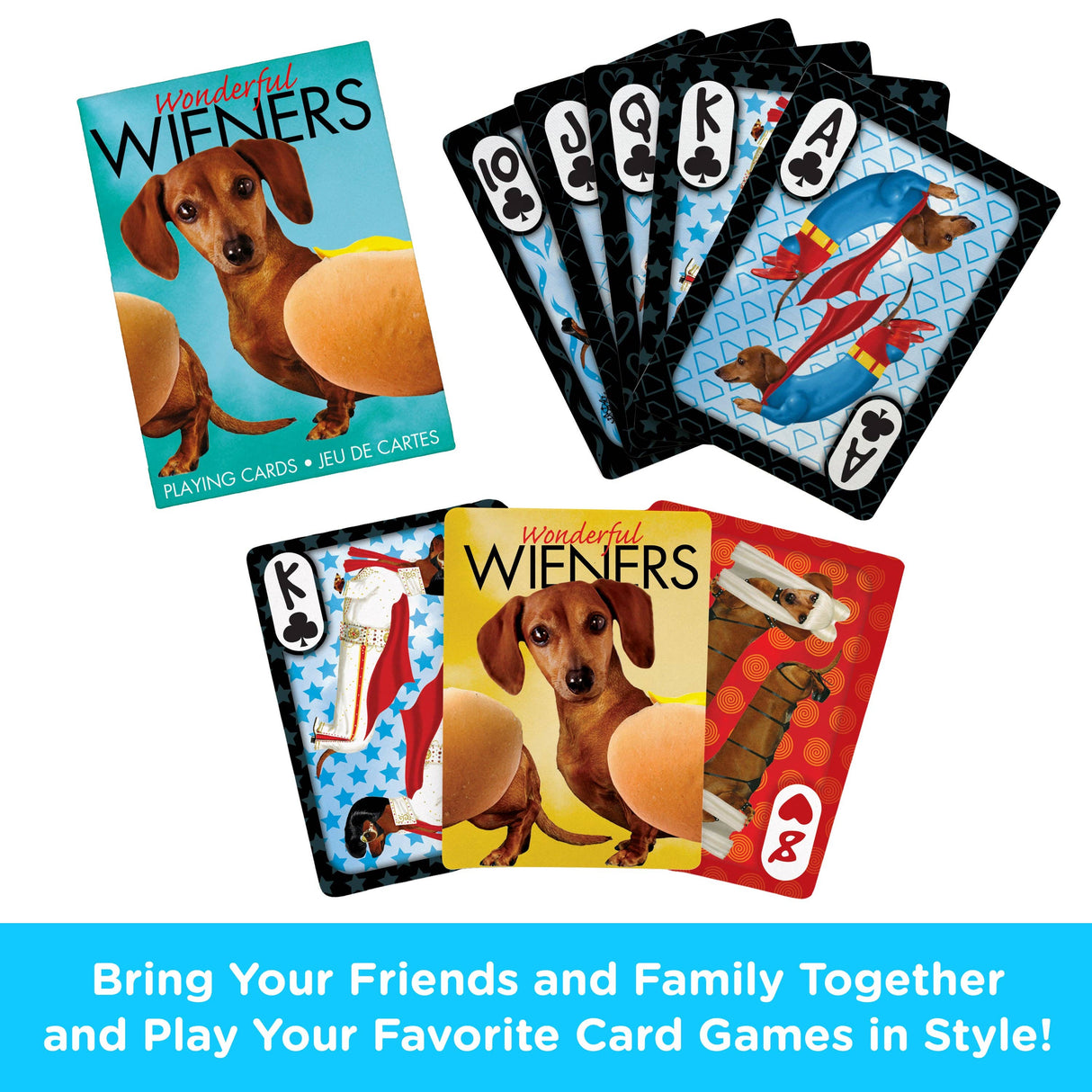 Wonderful Wieners Playing Cards