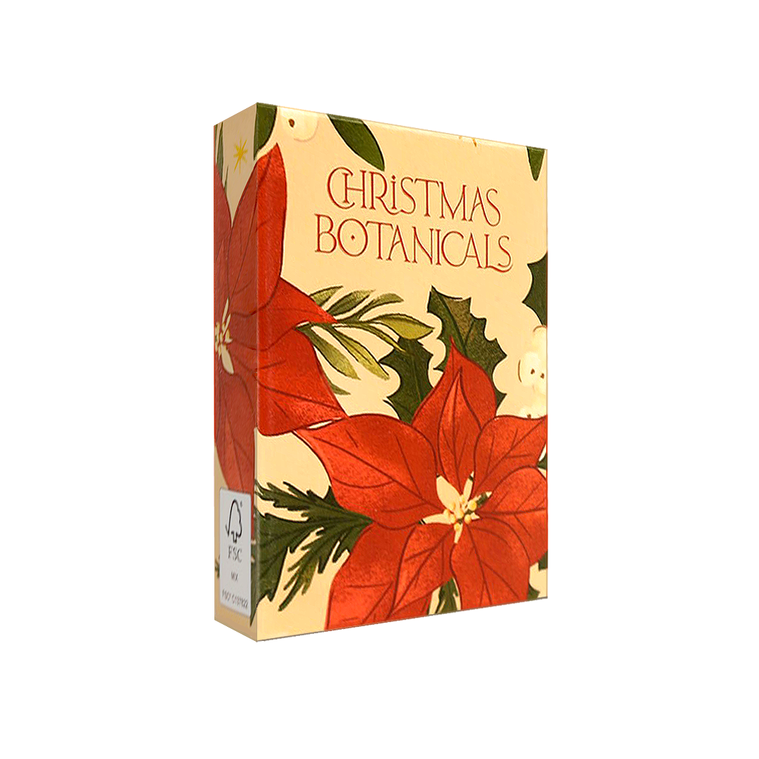 Christmas Botanicals Playing Cards