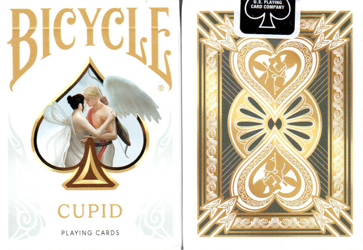 Naipes de Cupido en bicicleta