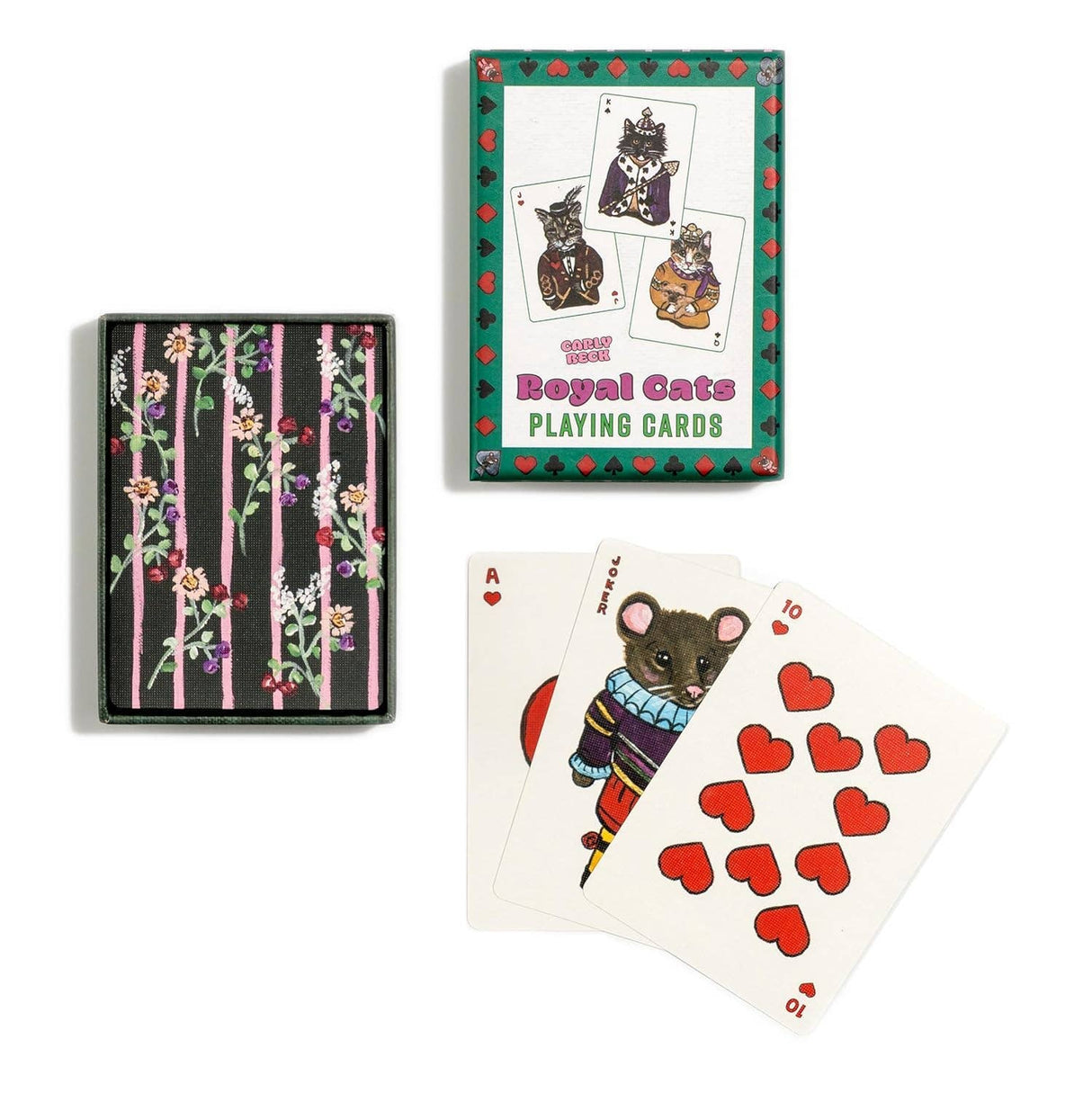 Royal Cats Playing Cards By Carly Beck