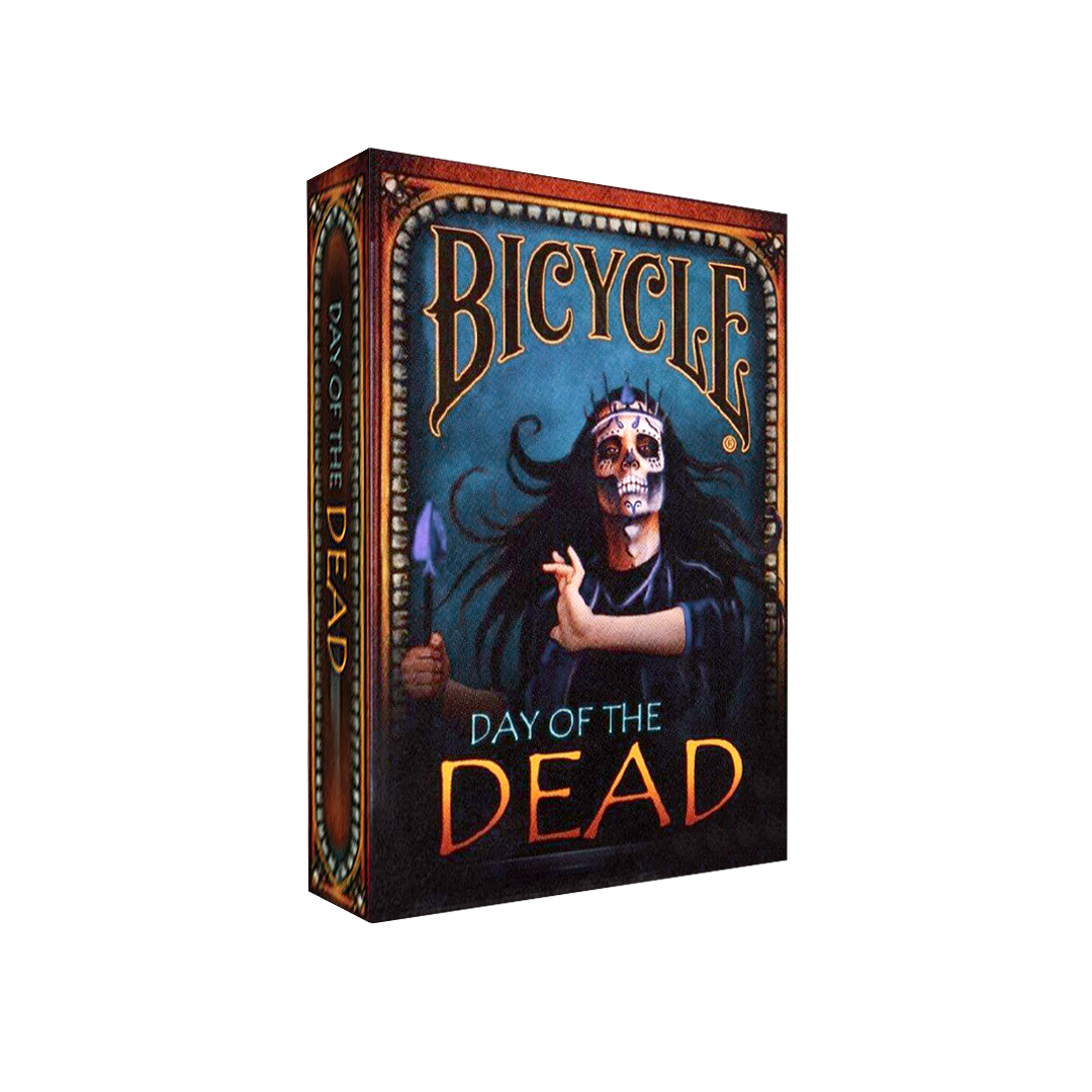 Naipes del Día de los Muertos en bicicleta de Collectable Playing Cards
