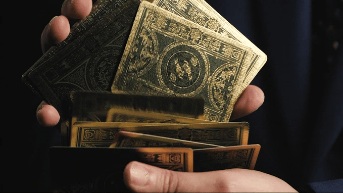 The Groundskeeper Cobalt Playing Cards