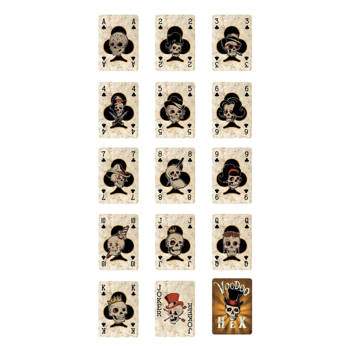 Playing Cards-Voodoo Hex
