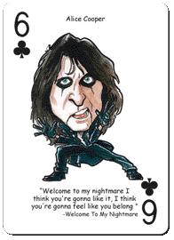 Rock n Roll Heroes Playing Cards