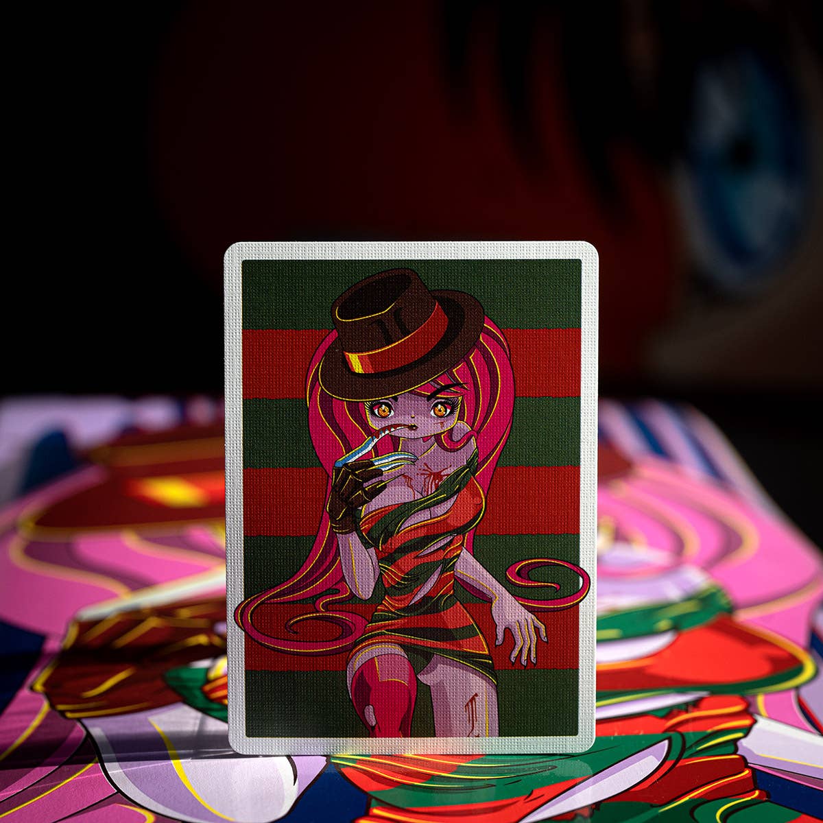 NIGHTMARE ON HOOKUPS STREET SKATEBOARD PLAYING CARDS
