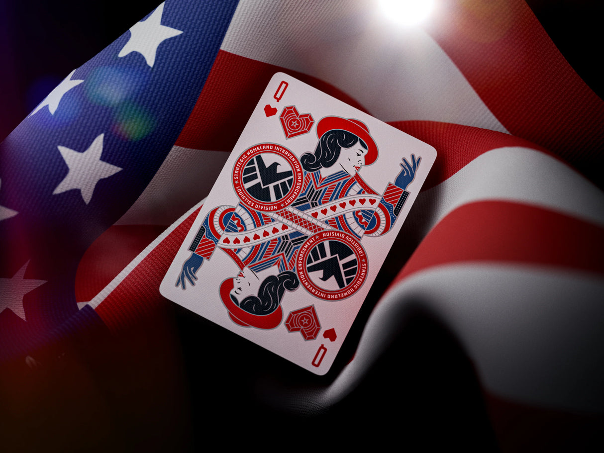 Captain America Playing Cards