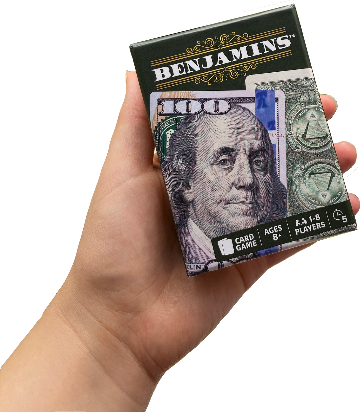 Benjamins Cash Cards Playing Cards