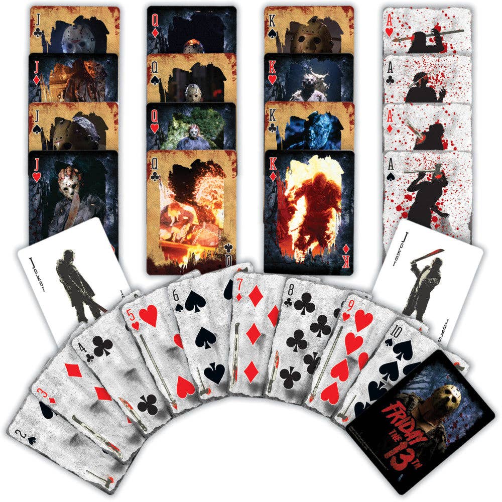 Friday the 13th Playing Cards - 54 Card Deck