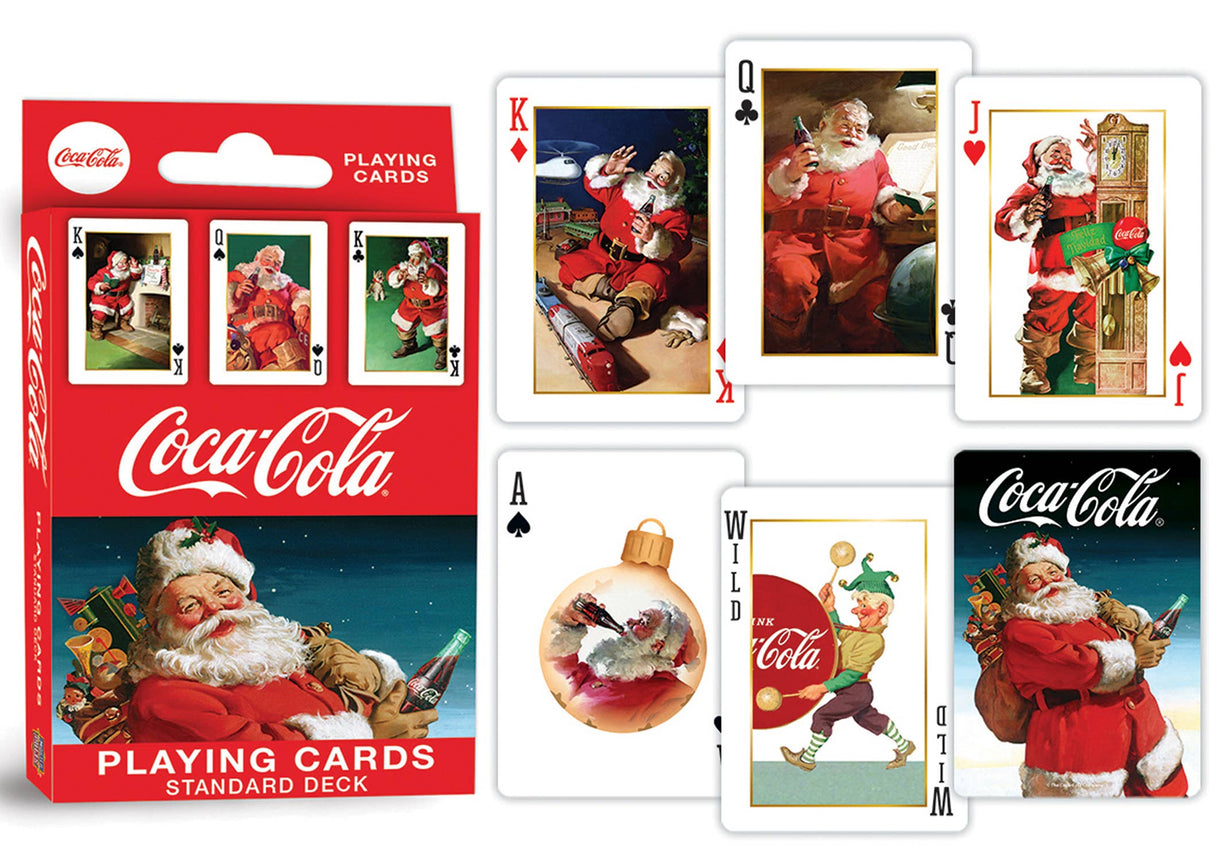 Coca-Cola Vintage Santa Playing Cards