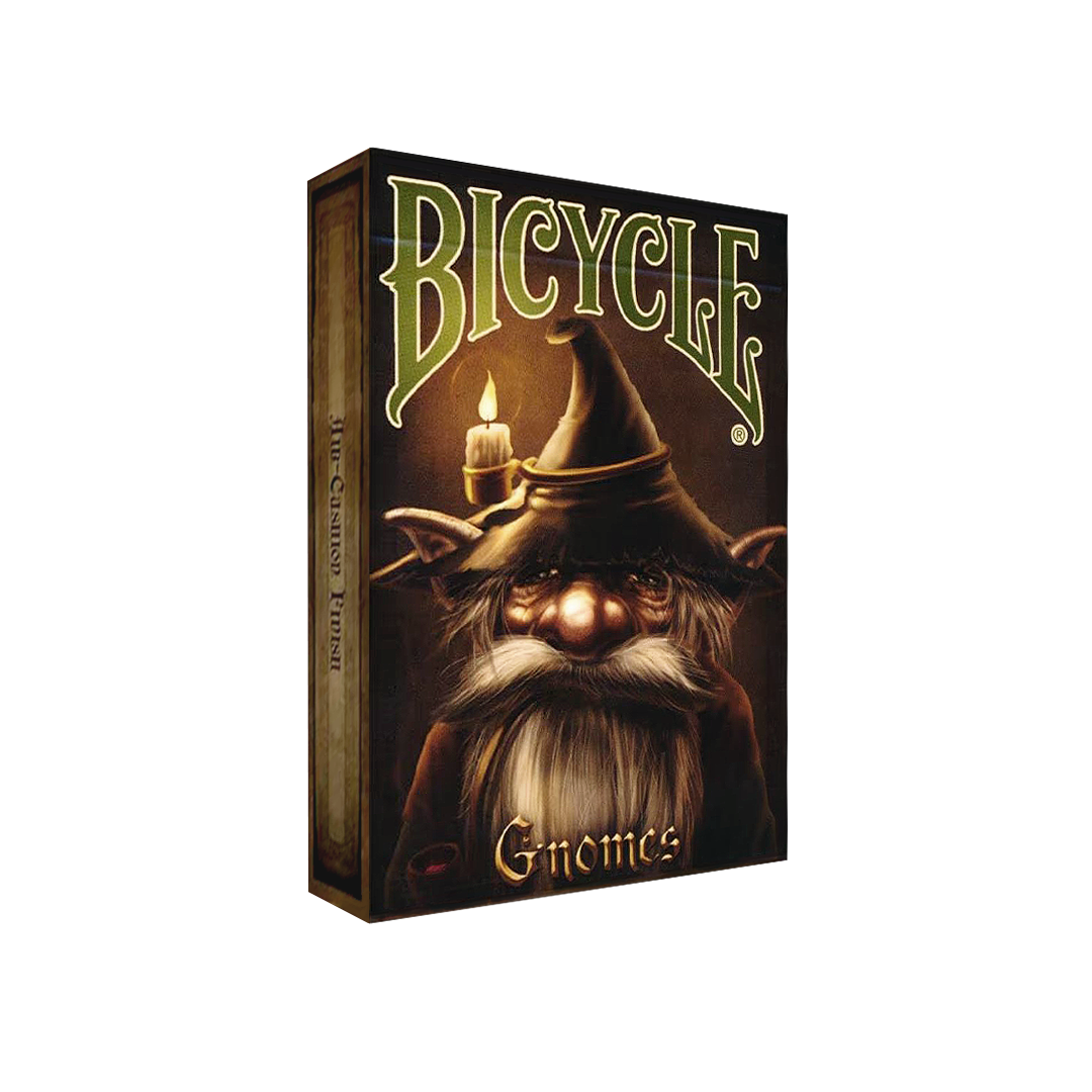 Naipes Bicycle Gnomes (tirada especial limitada) de Collectable Playing Cards