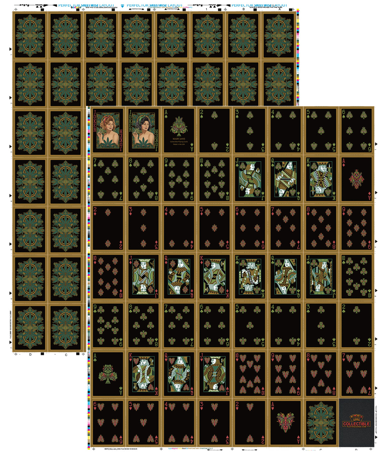 Mary Jane Uncut Sheet