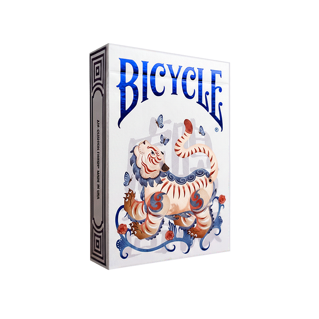 Bicycle Mascot (Tiger Sniffs the Rose) Playing Cards