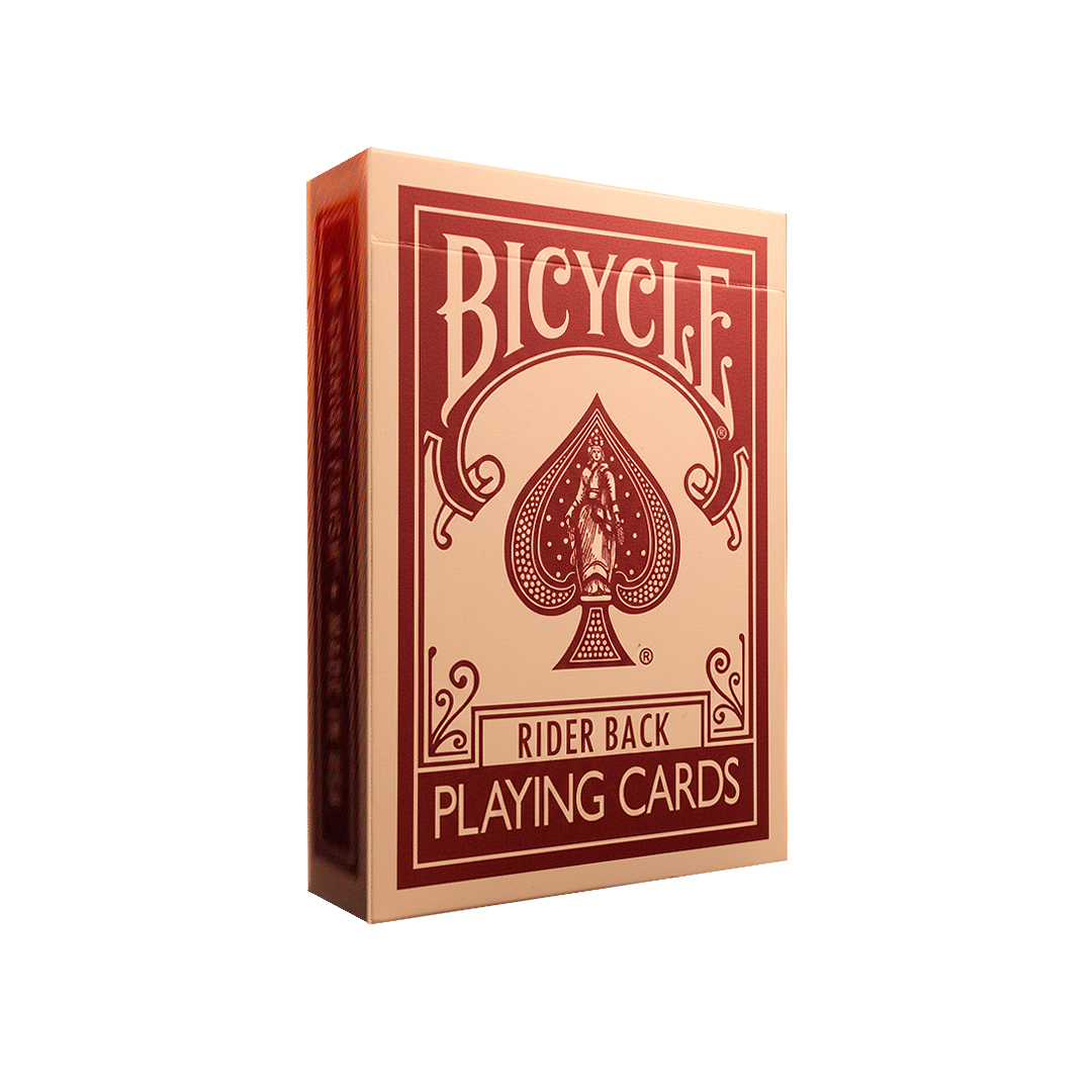 Bicycle Metallic Ruby Playing Cards
