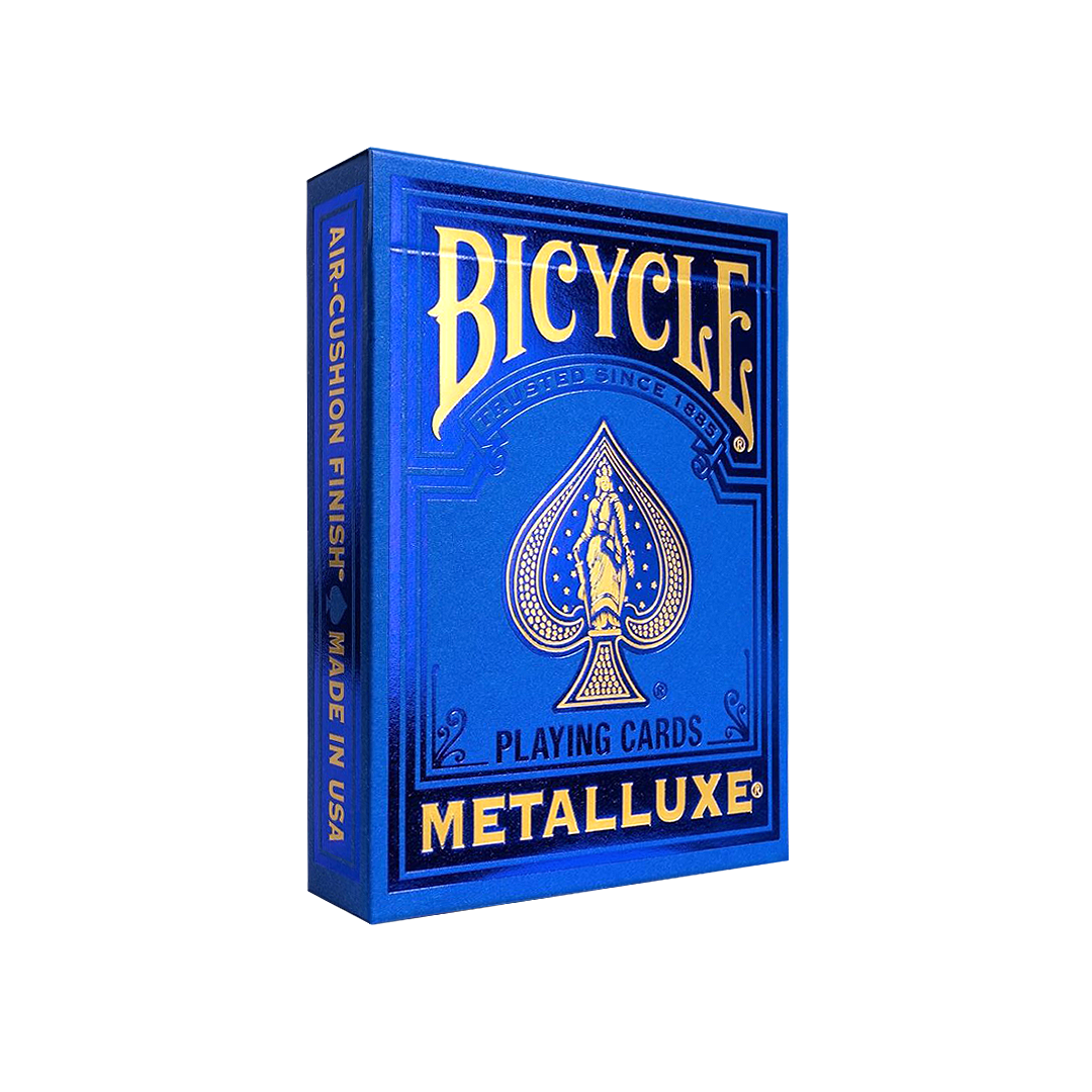 Bicycle Metalluxe Blue Playing Cards