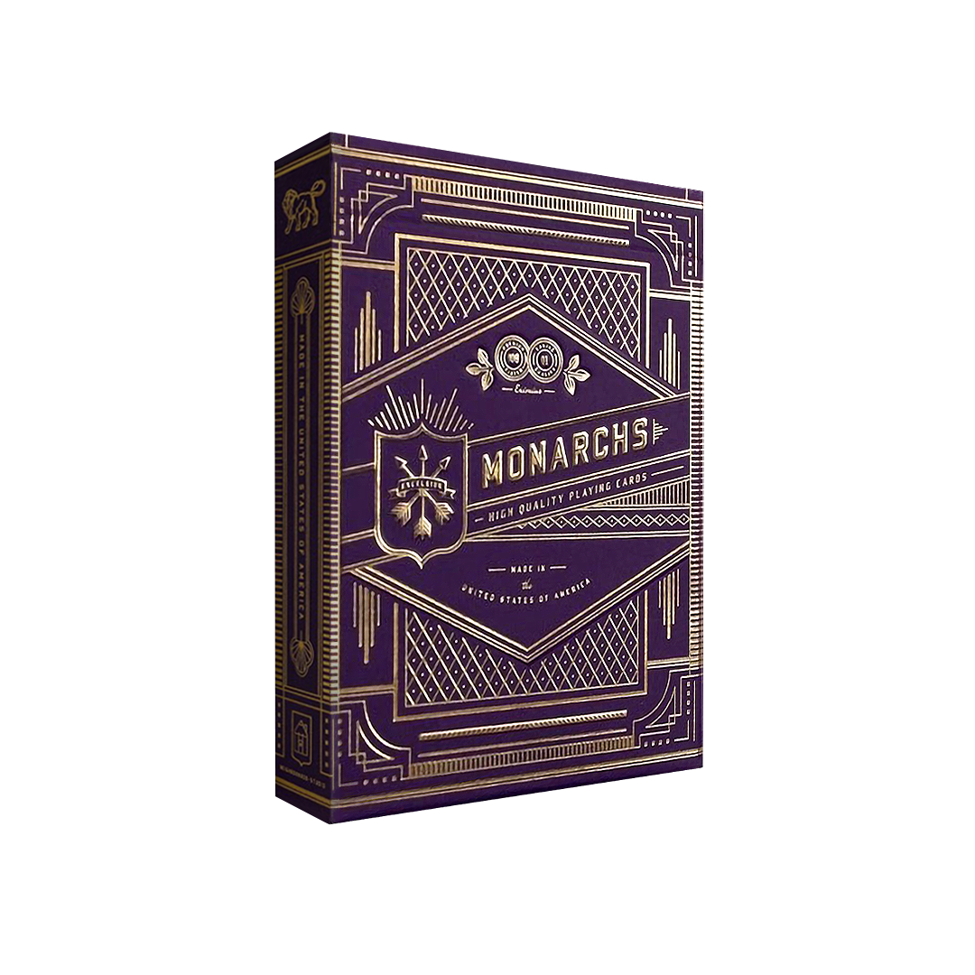 Monarchs Royal Edition (Purple) Playing Cards