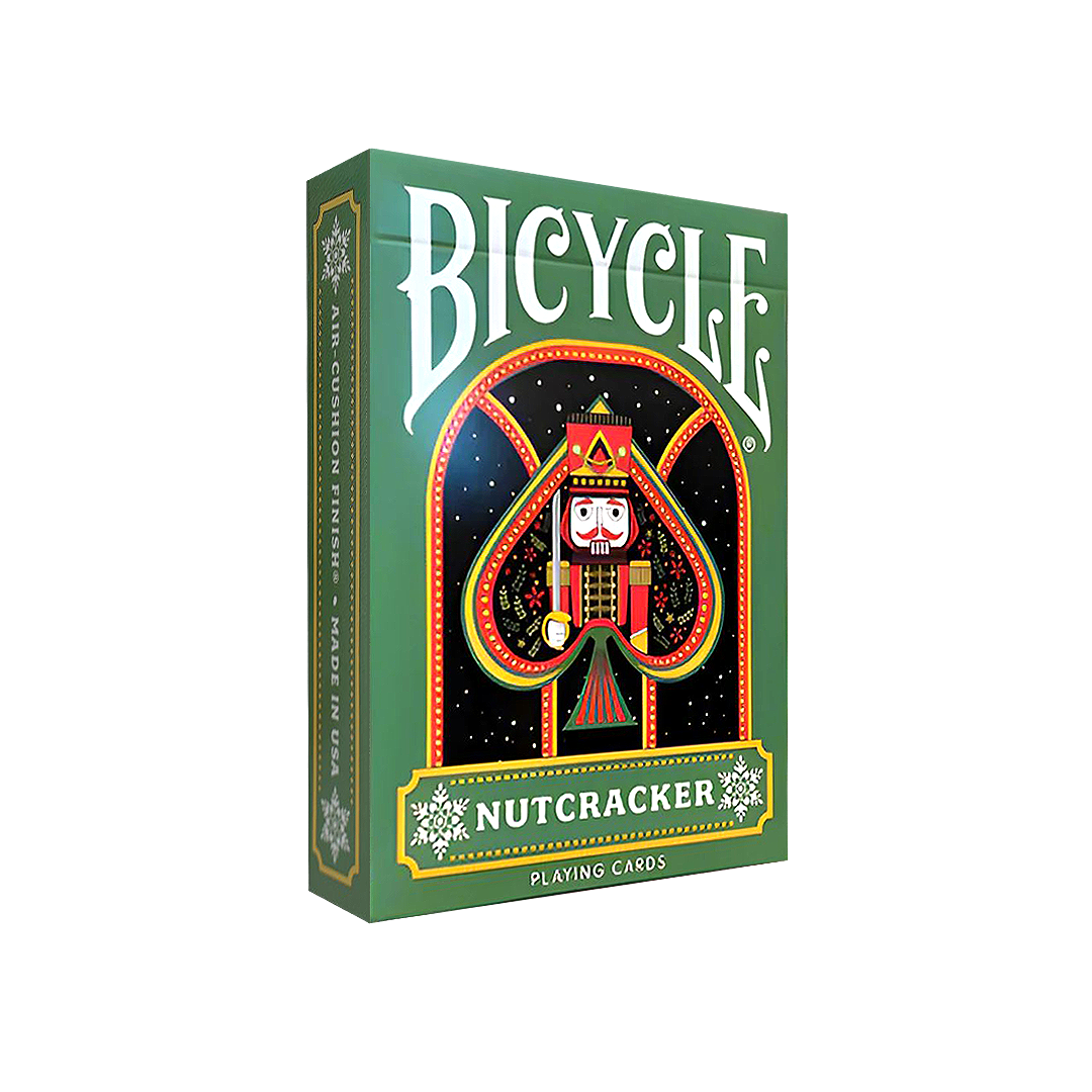 Bicycle Nutcracker (Green) Playing Cards