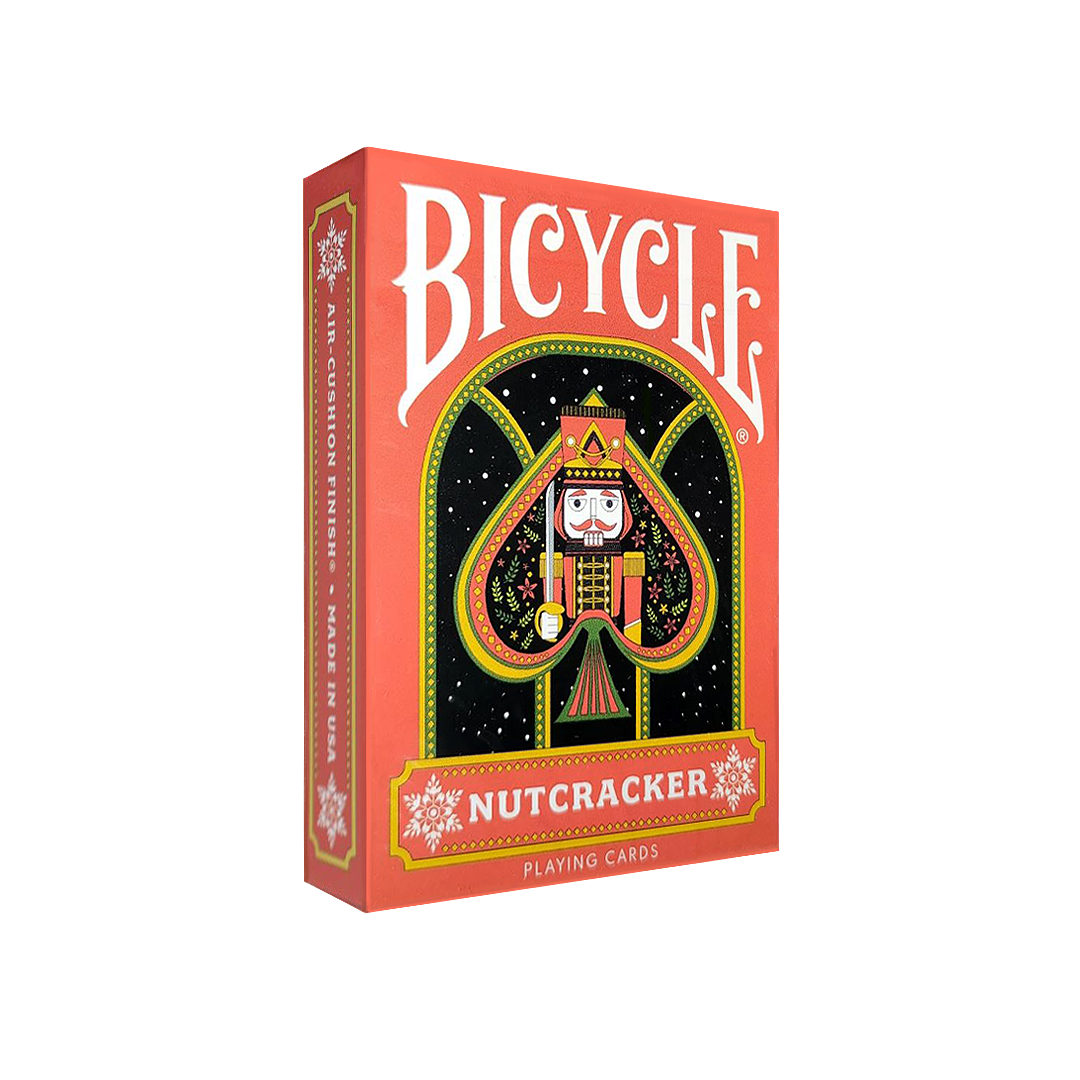 Bicycle Nutcracker (Red) Playing Cards