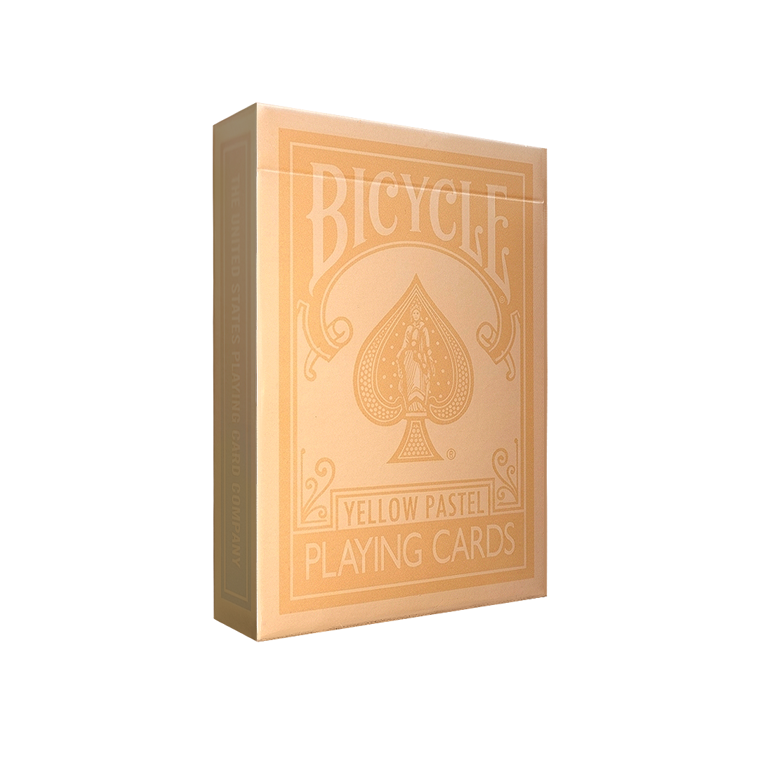 Bicycle Pastel Yellow Playing Cards