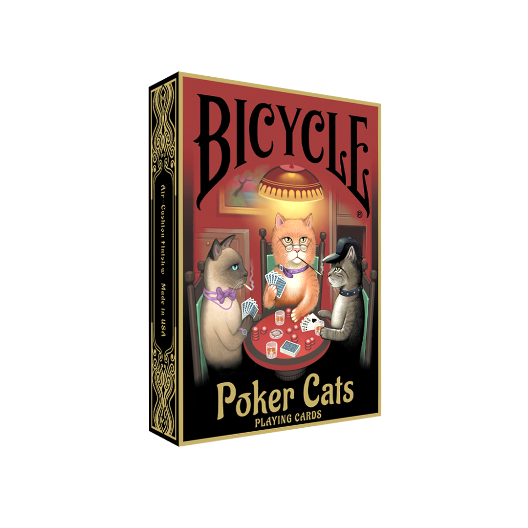 Naipes Bicycle Poker Cats (1000 Deck Club)