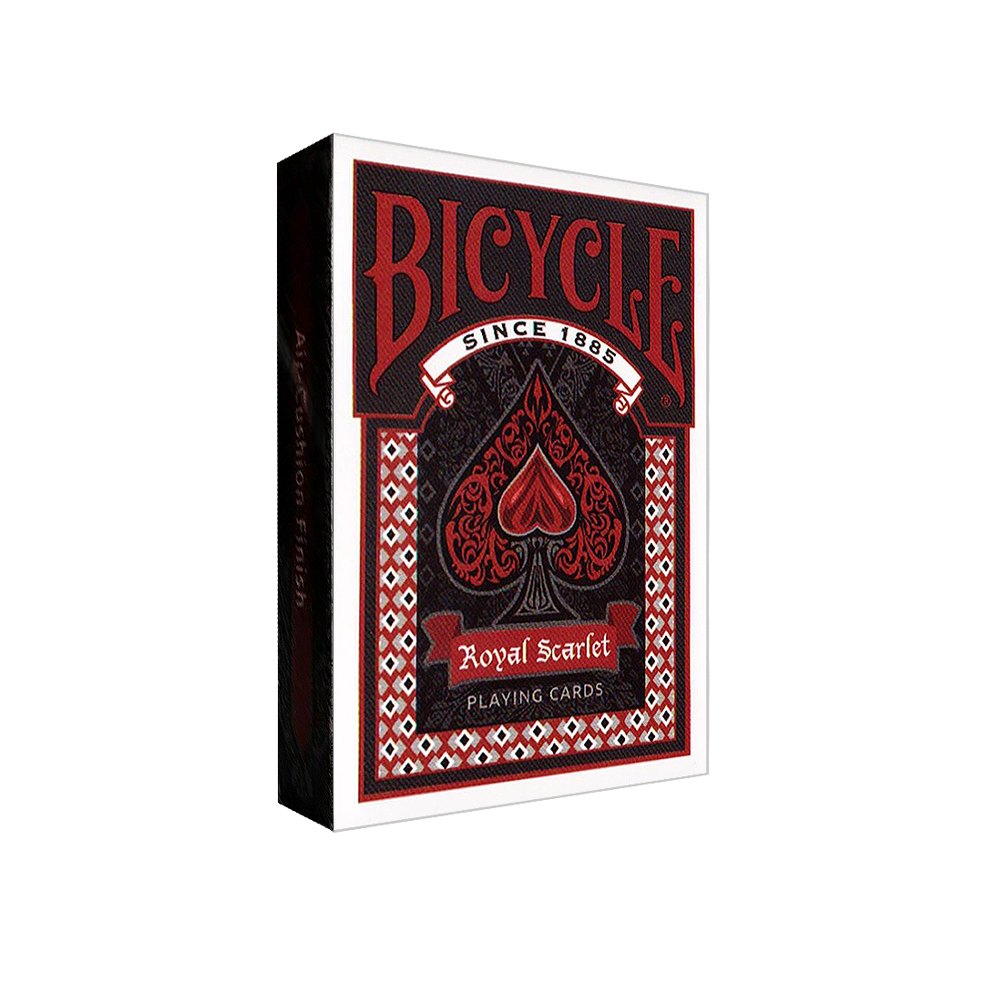 Bicycle Royal Scarlet Playing Cards by Collectable Playing Cards (1000 Deck Club)