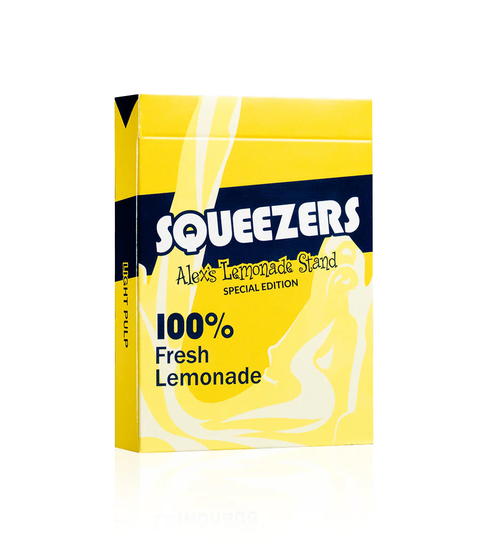 Squeezers V2 Alex Lemonade Stand Organic Playing Cards (Rare)