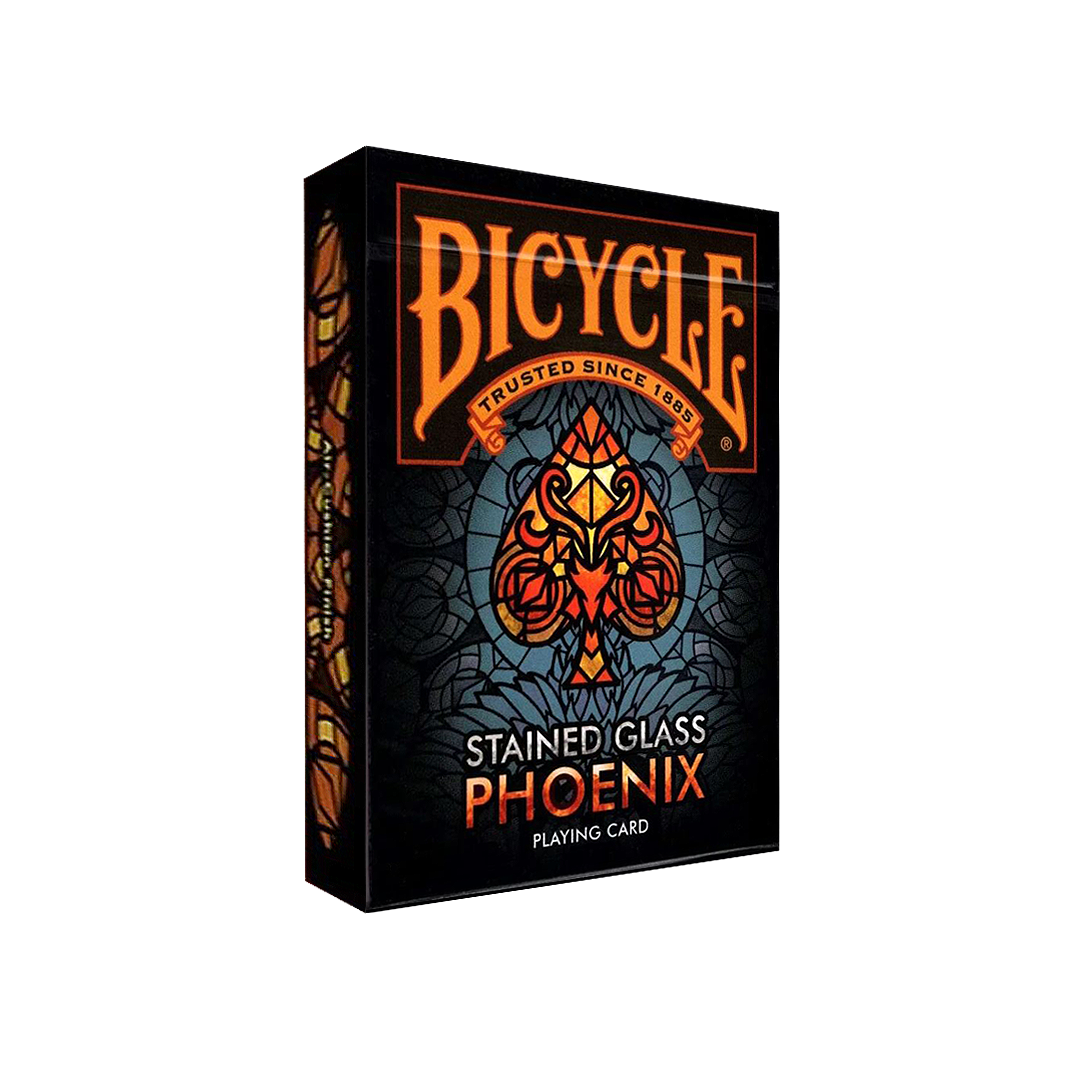 Bicycle Stained Glass Phoenix Playing Cards (Rare)