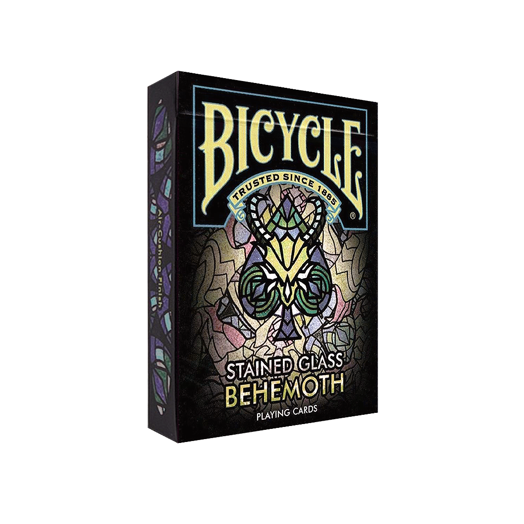 Bicycle Stained Glass Behemoth Playing Cards