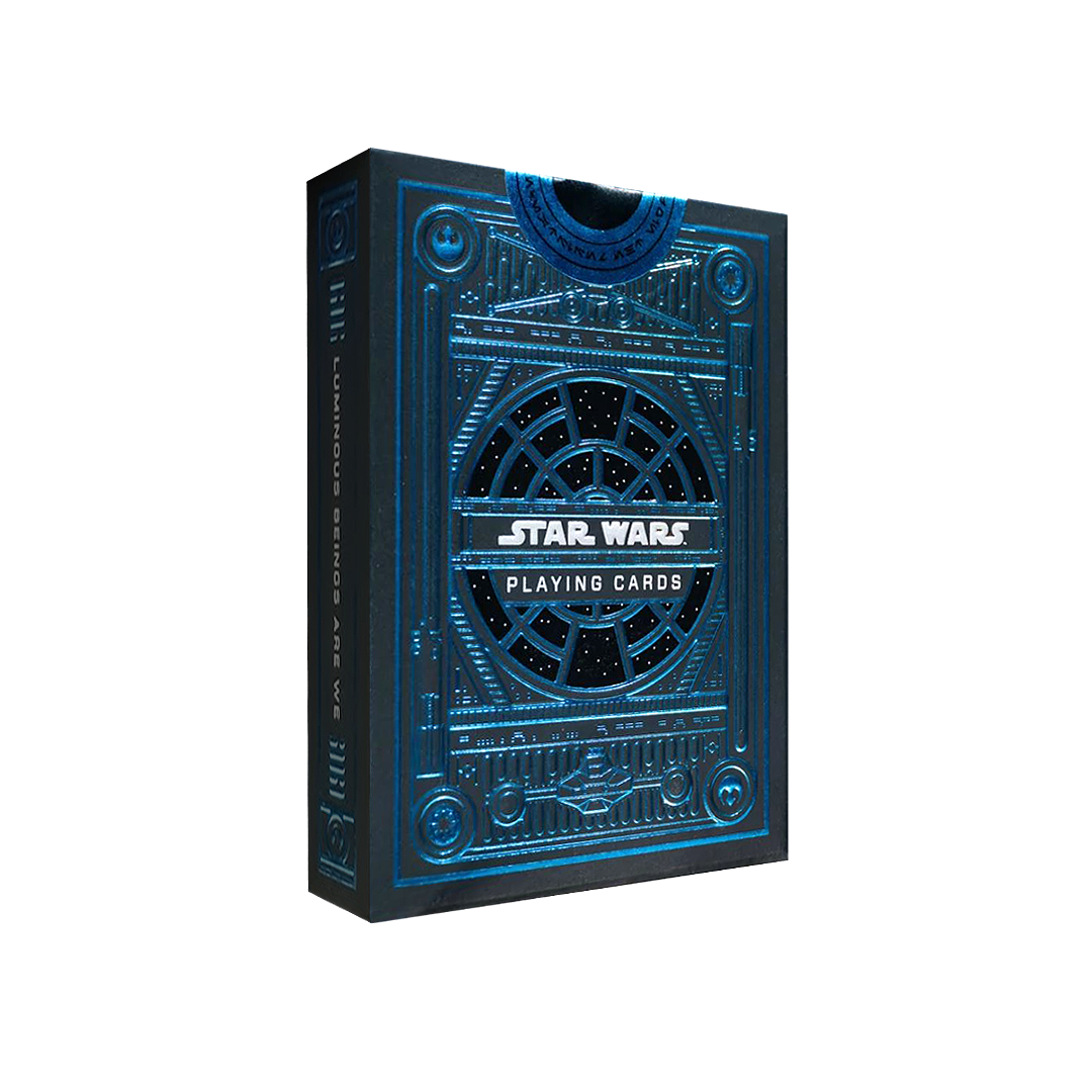 Naipes Star Wars Light Side (azul) de teoría11