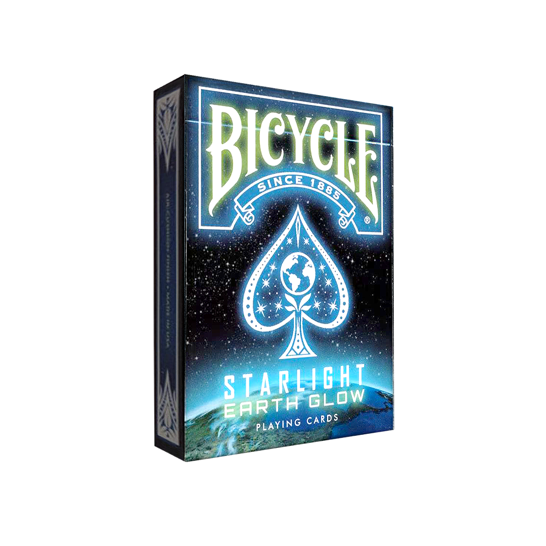 Naipes Bicycle Starlight Earth Glow de Collectable Playing Cards
